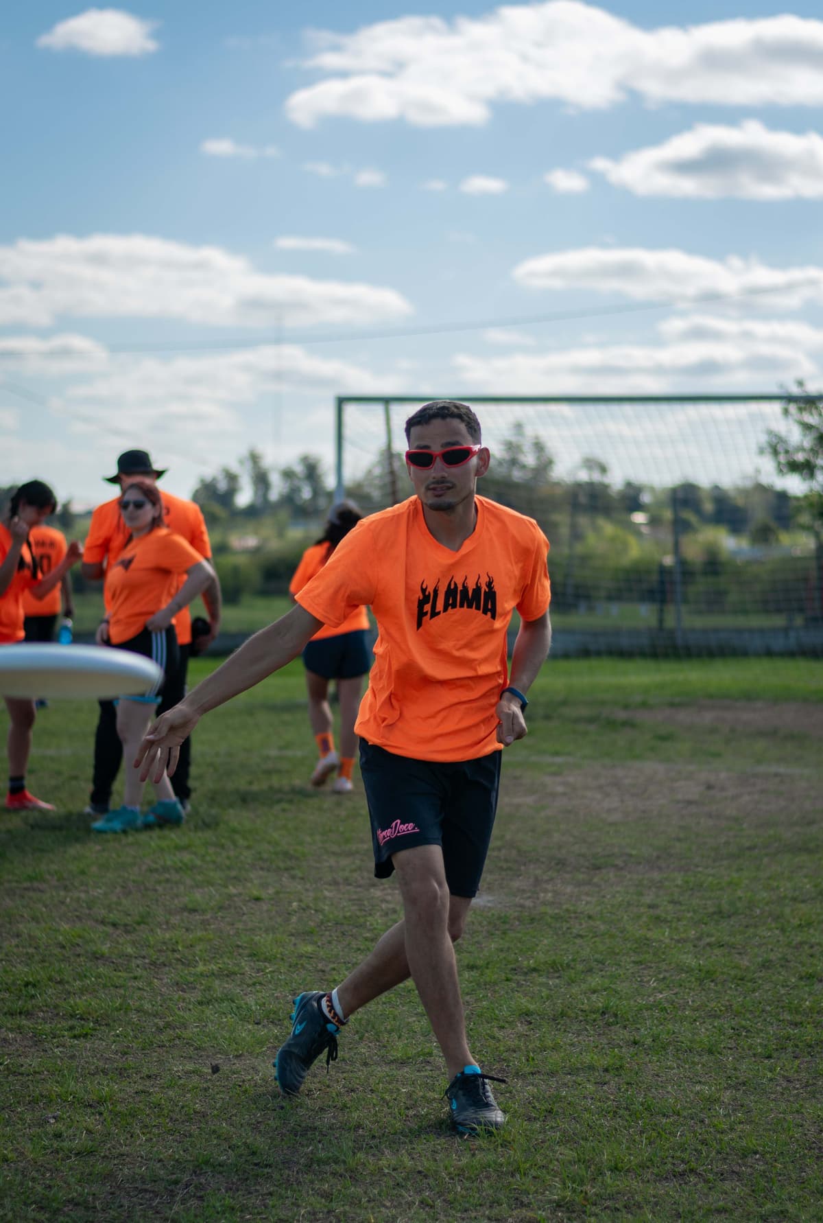 Jugador con gafas de sol